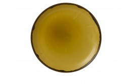 Harvest Mustard Coupe Plate